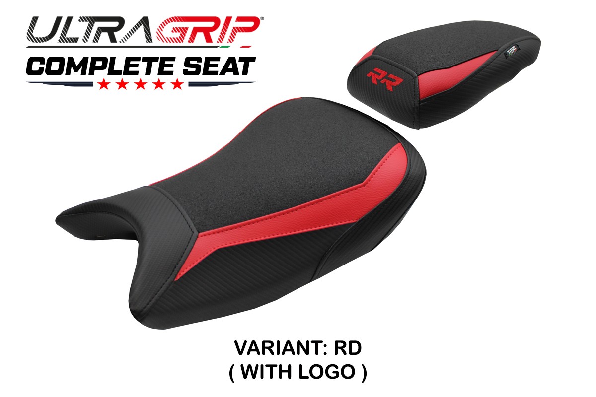 TPZ Varel red Complete saddle Logo BMW S1000RR 2019-2025