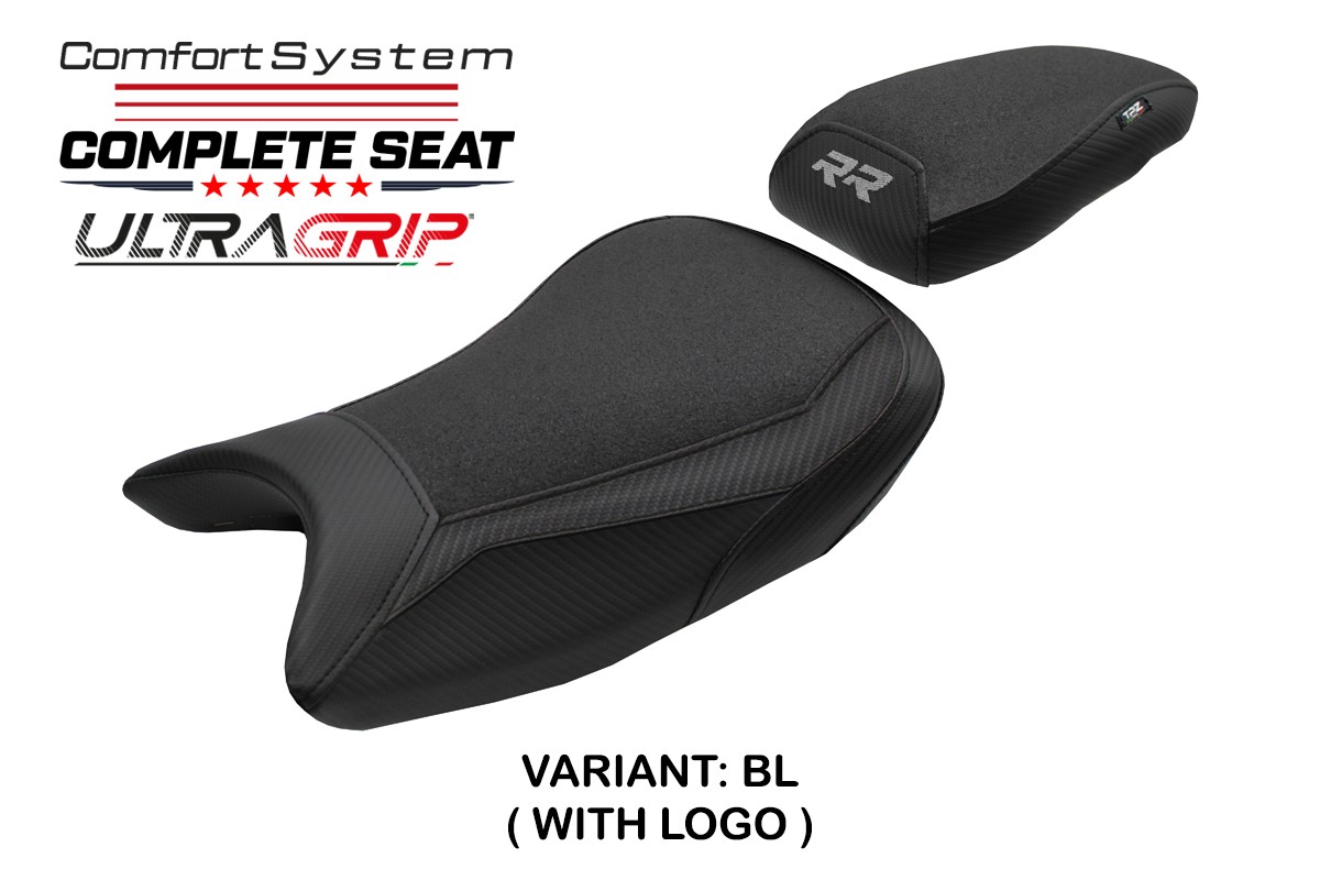 TPZ Varel Comfort black Complete saddle Logo BMW S1000RR 2019-2025