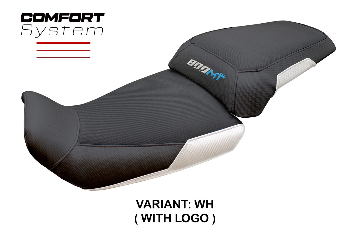 Rivestimento sella TPZ Fira Comfort Logo bianco CFmoto 800MT 2022-2025