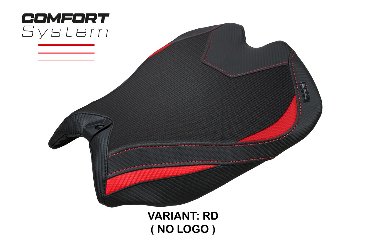TPZ Argenta Comfort red Saddle covering Ducati Panigale V4 2025