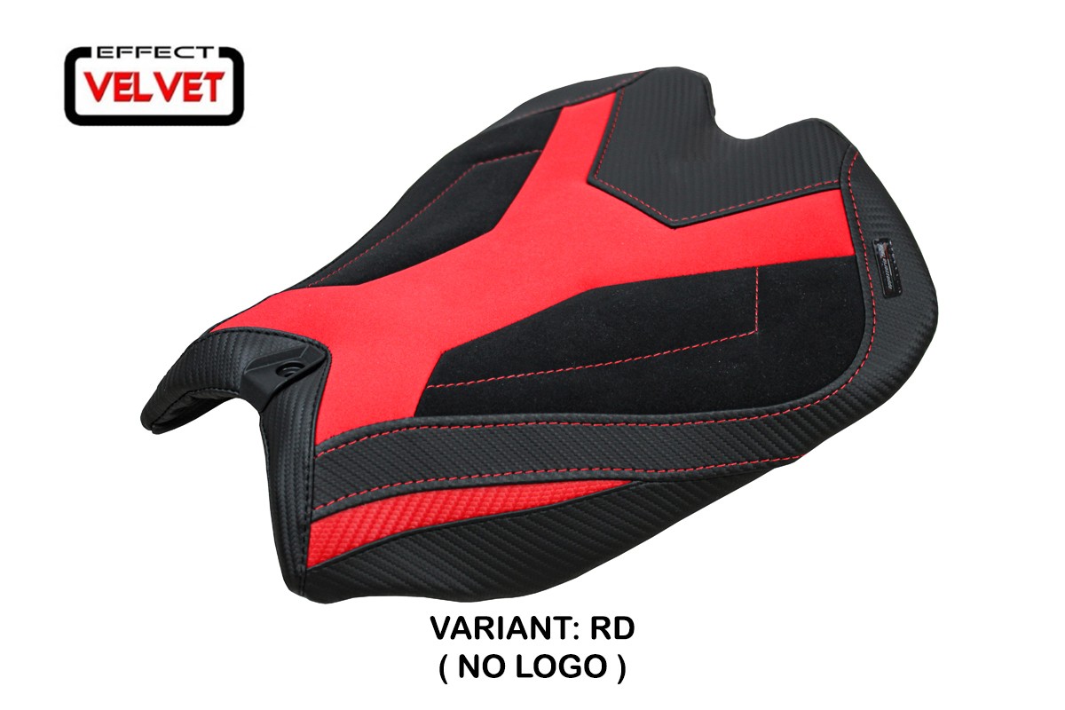 TPZ Argenta Velvet red Saddle covering Ducati Panigale V4 2025