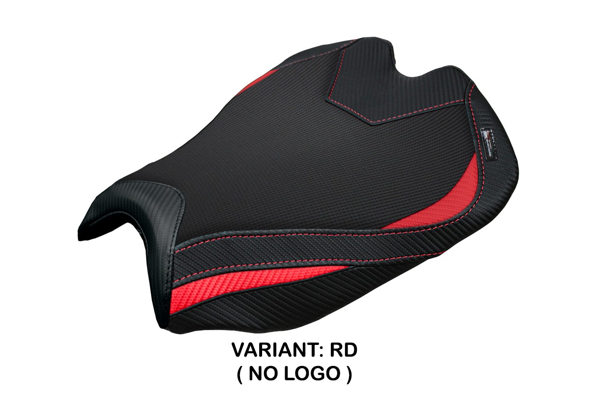 TPZ Alcara red Saddle covering Ducati Streetfighter V4 2025