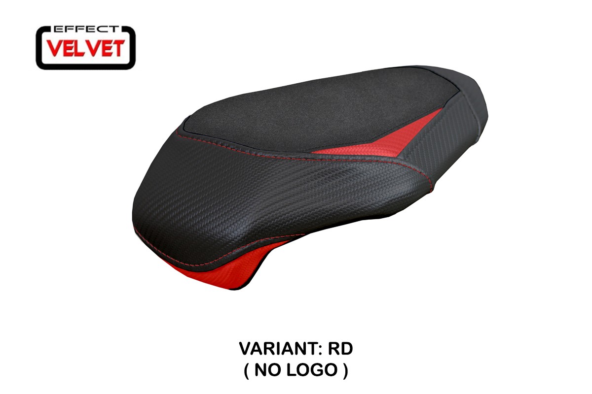 TPZ Alcara Pass Velvet red Saddle covering Ducati Streetfighter V4 2025