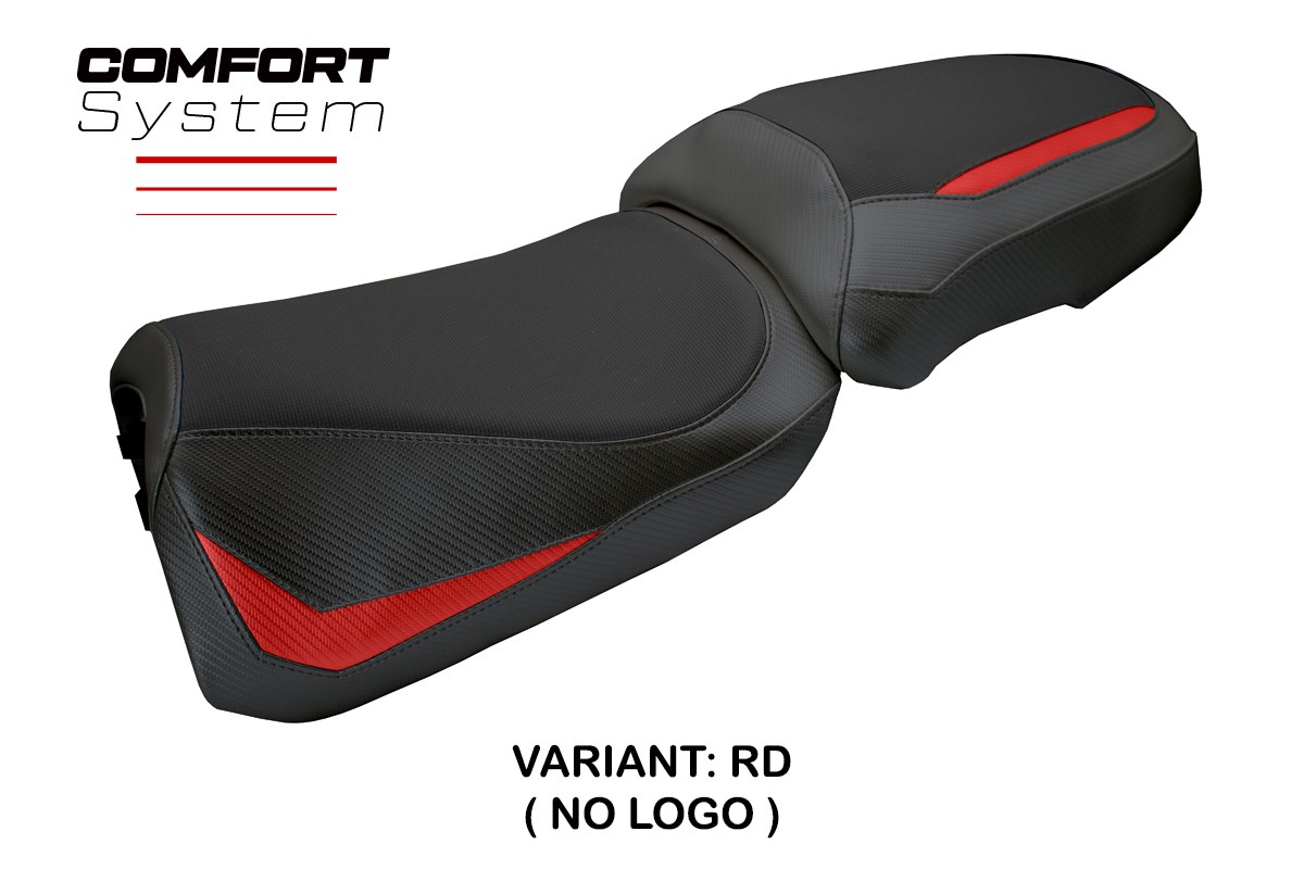TPZ Aura Comfort red Saddle covering Ducati Multistrada V2 2025