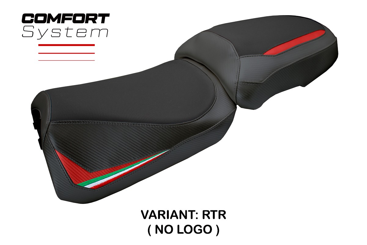 TPZ Aura Comfort red-trico Saddle covering Ducati Multistrada V2 2025