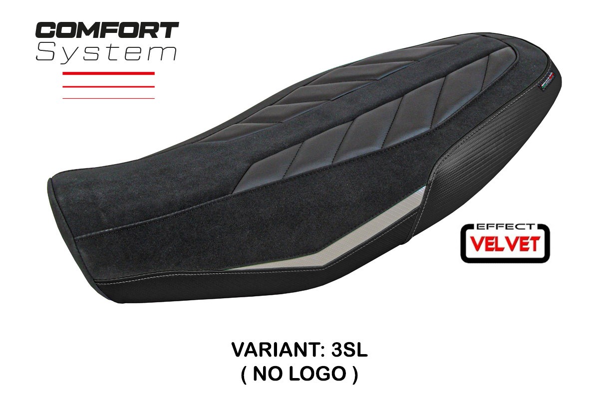 Rivestimento sella TPZ Rimini Comfort argento Ducati Scrambler 800 2023-2025