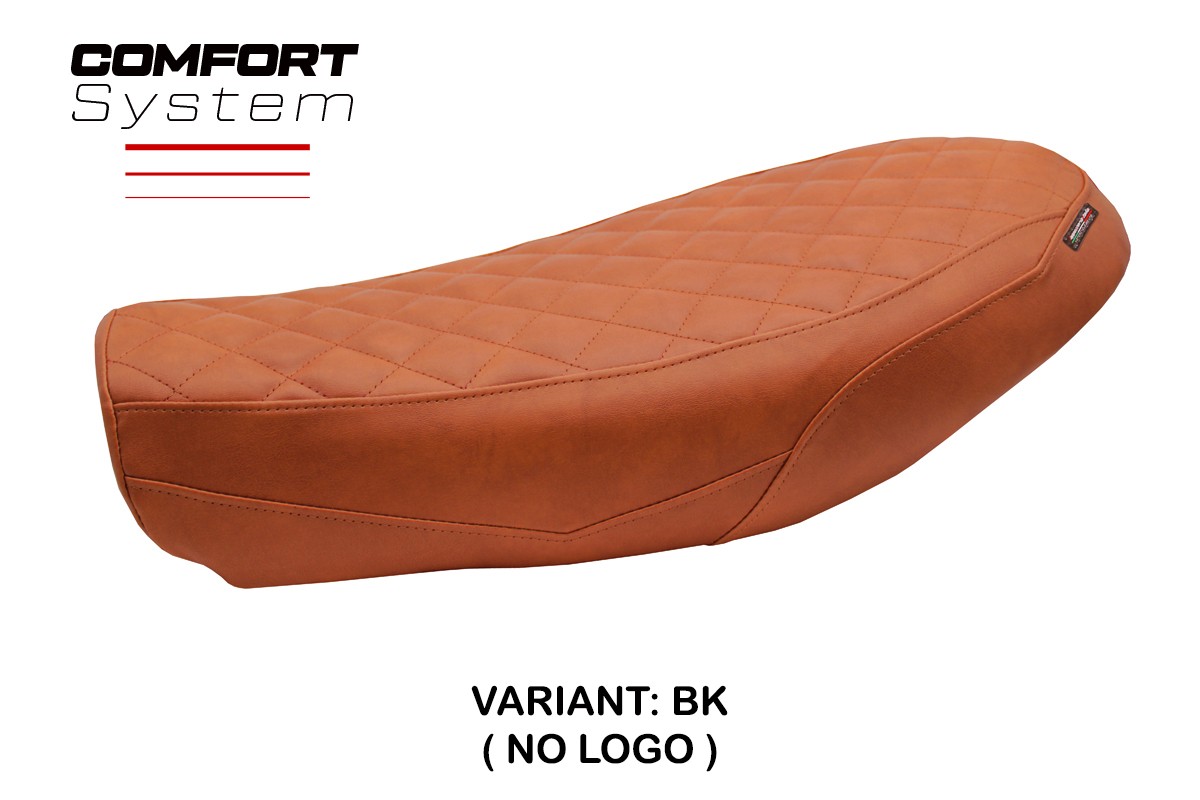 TPZ Antigua Comfort brick Saddle covering Ducati Scrambler Urban Motard 2022-2024