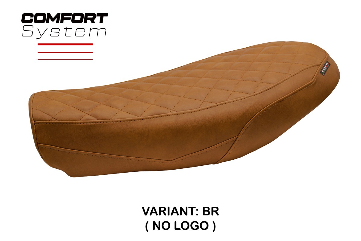 TPZ Antigua Comfort brown Saddle covering Ducati Scrambler Urban Motard 2022-2024