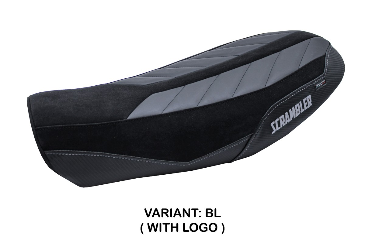 Rivestimento sella TPZ Vanguard Logo nero Ducati Scrambler Urban Motard 2022-2024