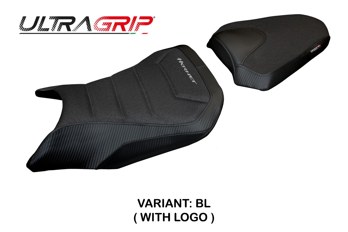 Rivestimento sella TPZ Tomori Ultragrip Logo nero Honda CB500 Hornet 2024-2025