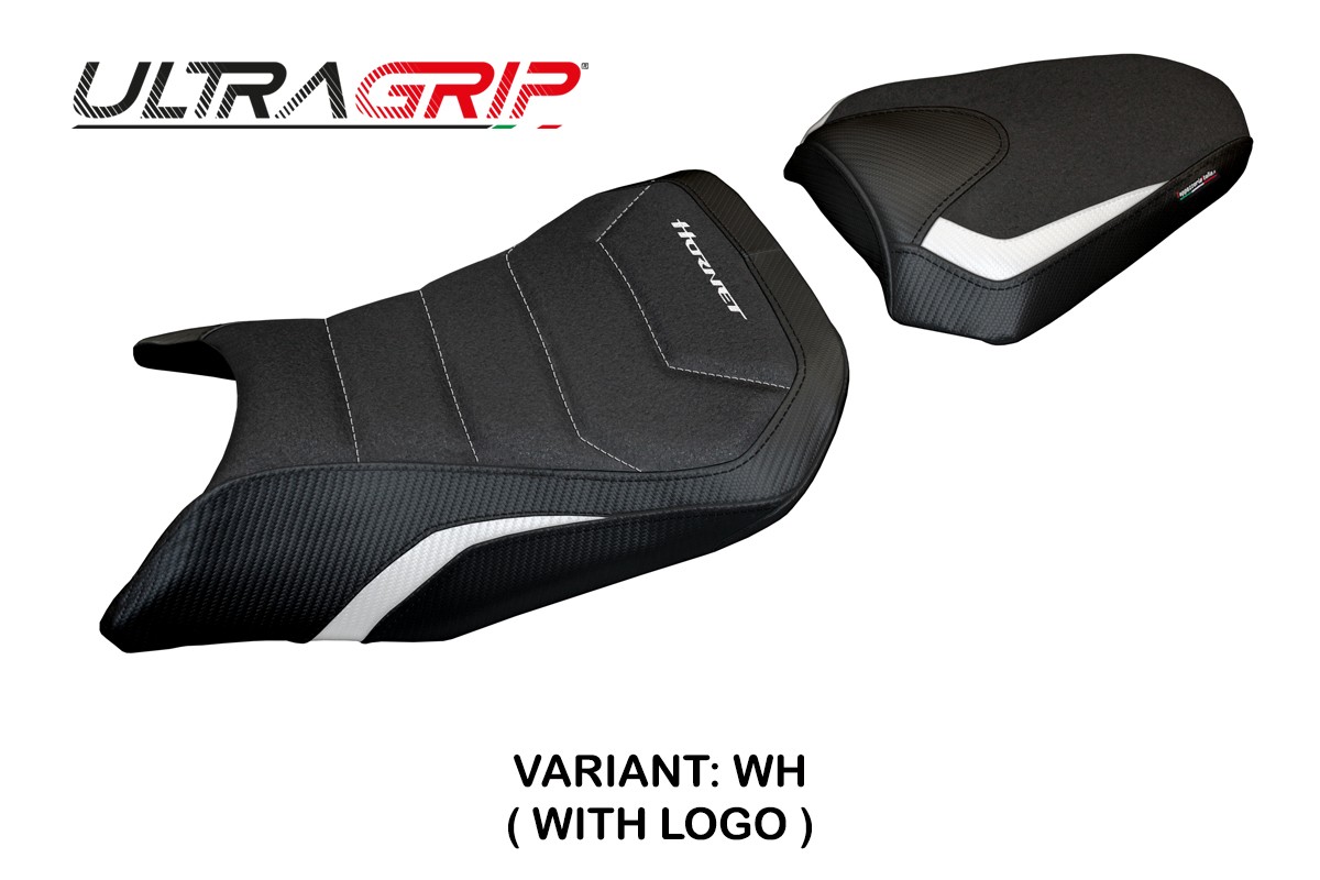 Rivestimento sella TPZ Tomori Ultragrip Logo bianco Honda CB500 Hornet 2024-2025