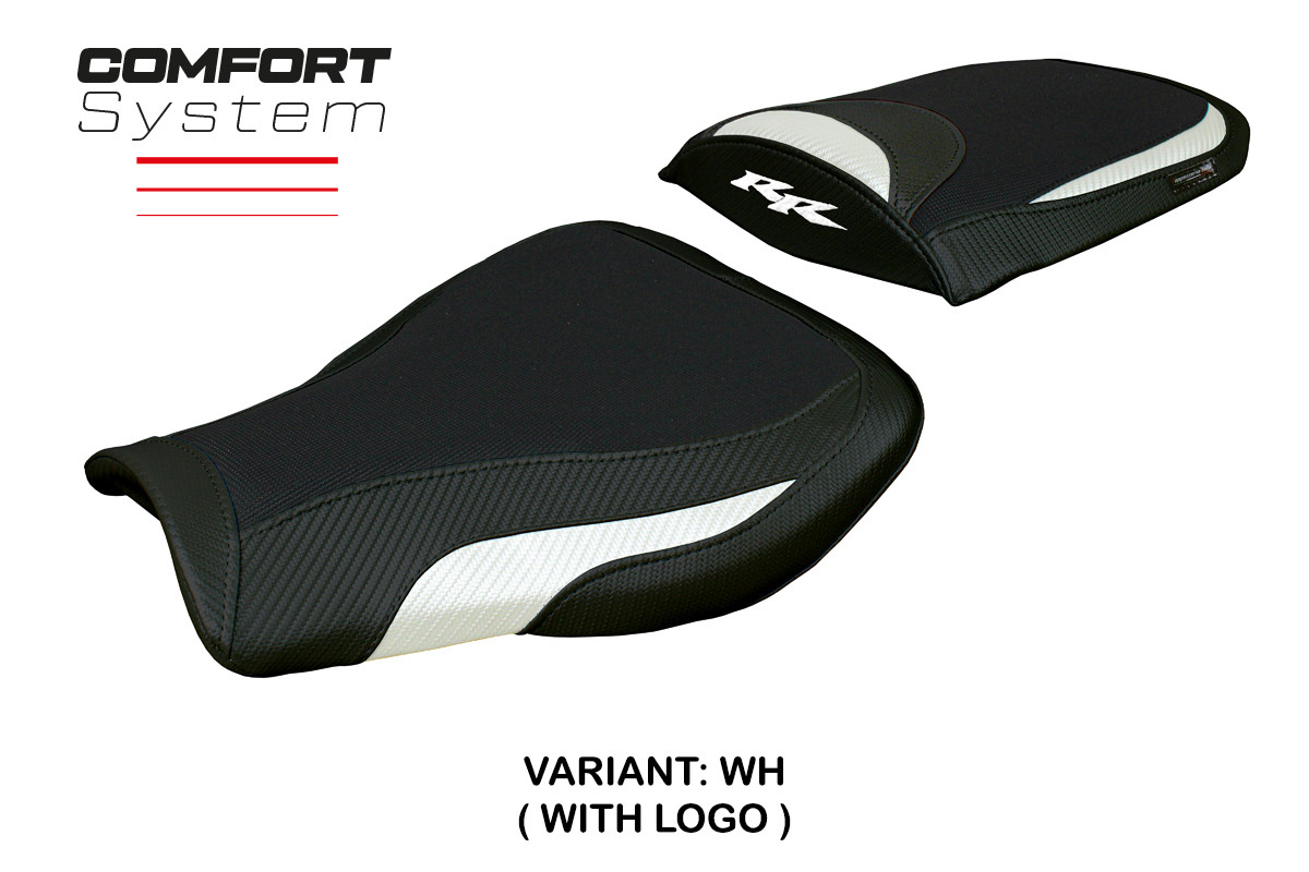 Rivestimento sella TPZ Huelva Comfort Logo bianco Honda CBR600RR 2007-2025