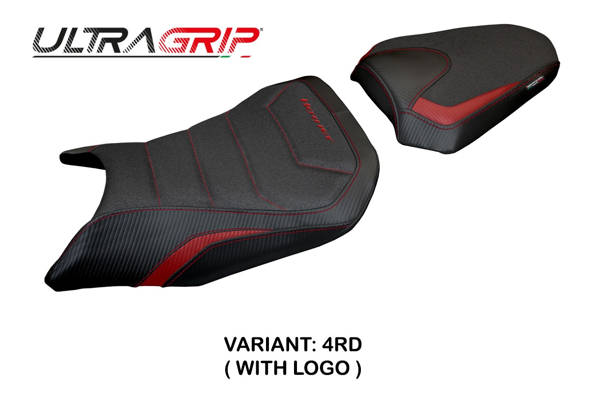 Rivestimento sella TPZ Toyama Ultragrip Logo rosso Honda CB750 Hornet 2023-2025