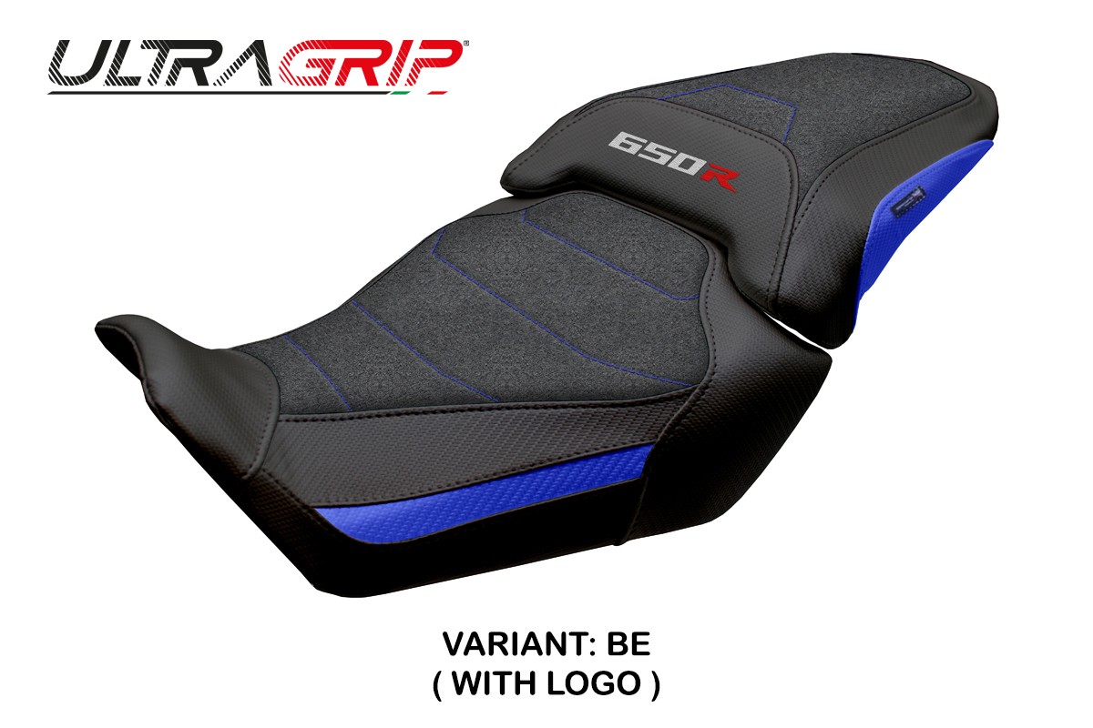 Rivestimento sella TPZ Mali Ultragrip Logo blu Honda CBR650R 2024-2025