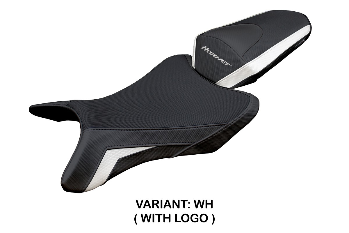 Rivestimento sella TPZ Manuel Logo bianco Honda CB1000 Hornet 2025