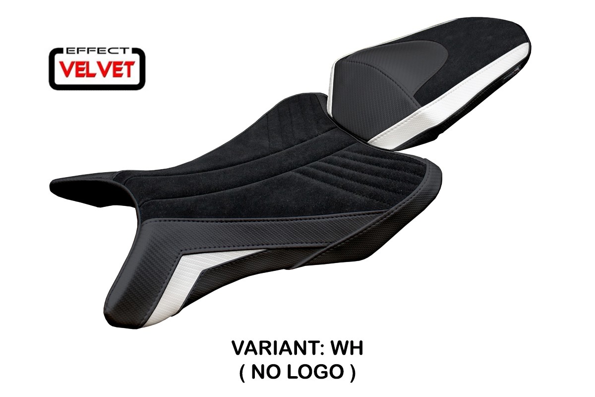 Rivestimento sella TPZ Manuel Velvet bianco Honda CB1000 Hornet 2025