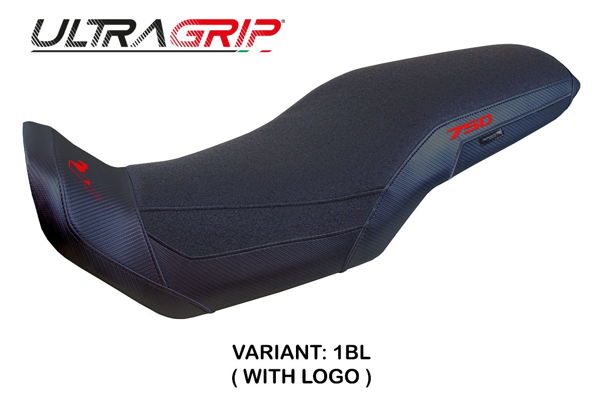 Rivestimento sella TPZ Malmo Ultragrip Logo nero Honda Transalp 750 2023-2025