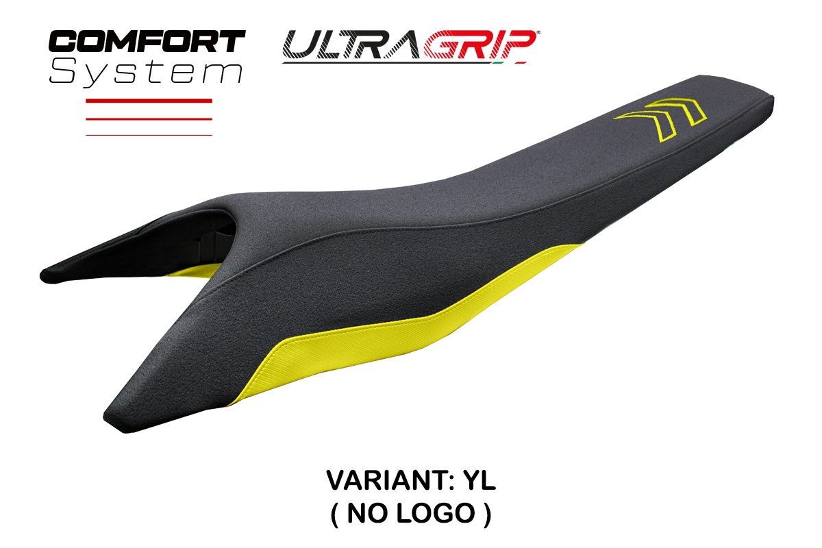 Rivestimento sella TPZ Uppsala Comfort Ultragrip giallo Husqvarna 701 Enduro 2017-2025
