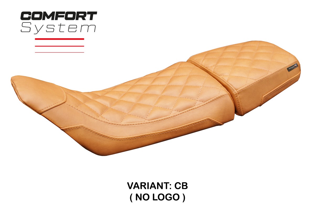 Rivestimento sella TPZ Solna vintage Comfort cammello Husqvarna Svartpilen 401 2018-2023