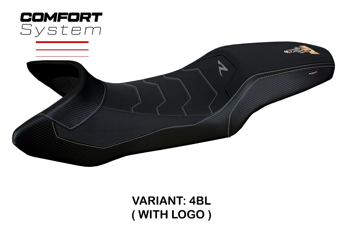 Rivestimento sella TPZ Erice Comfort Logo nero KTM Super Adventure 1290R 2021-2023