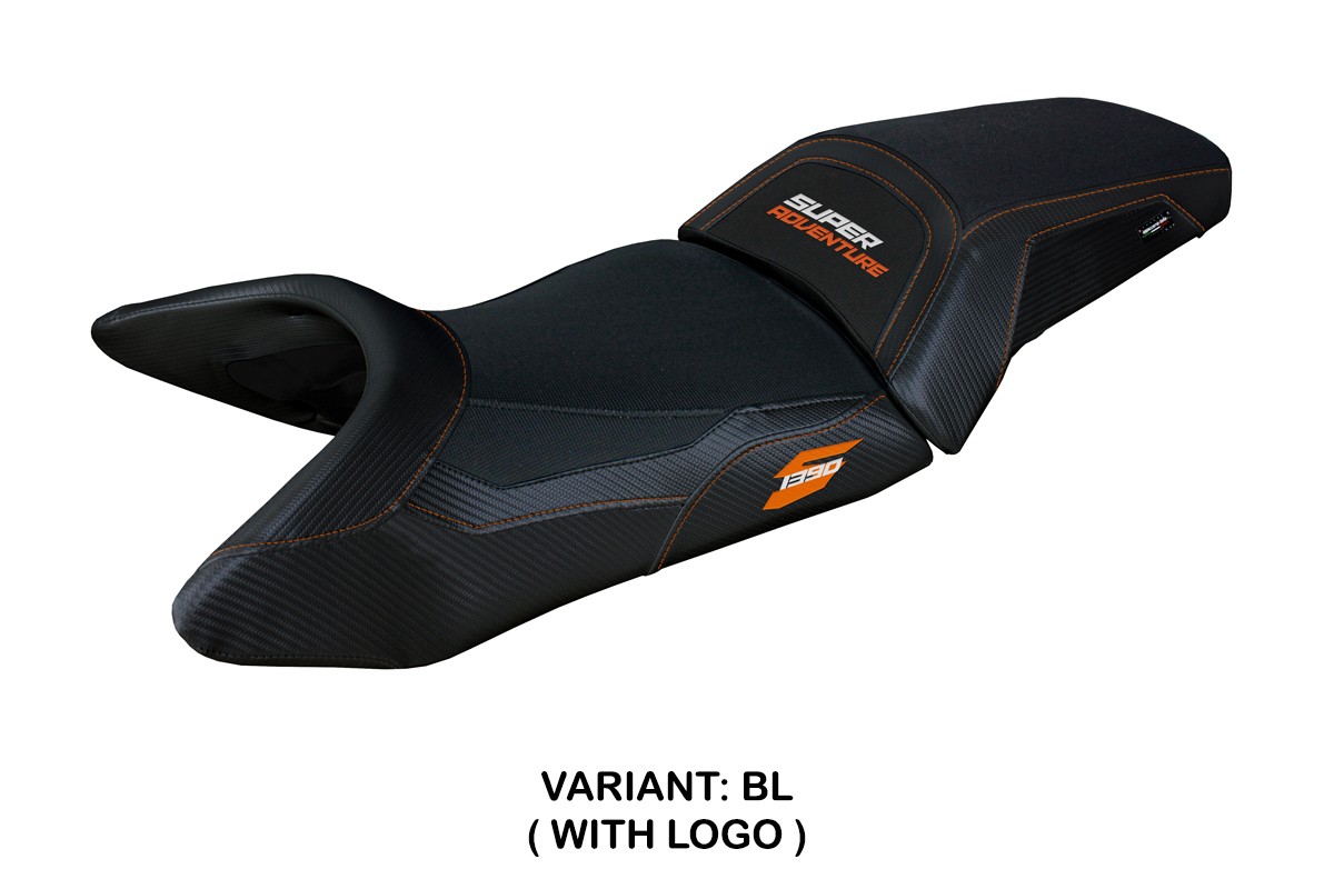 Rivestimento sella TPZ Enns Logo nero KTM Super Adventure 1390S 2025