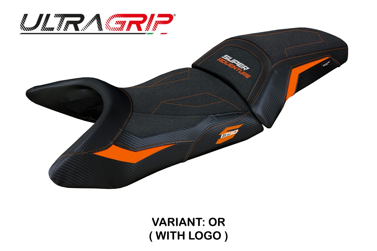 Rivestimento sella TPZ Enns Ultragrip Logo arancio KTM Super Adventure 1390S 2025