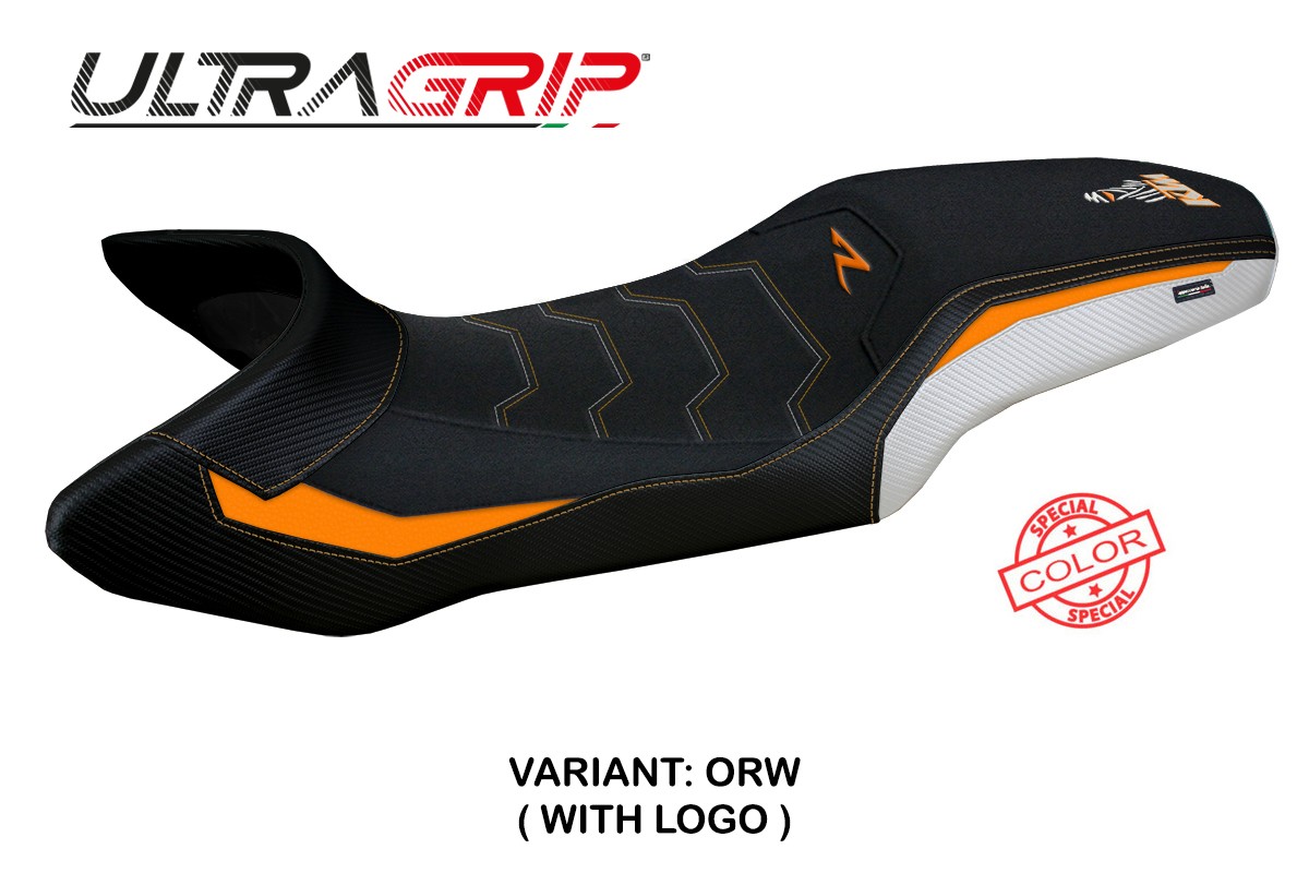 Rivestimento sella TPZ Steyr Ultragrip Logo arancio-bianco KTM Super Adventure 1390R 2025