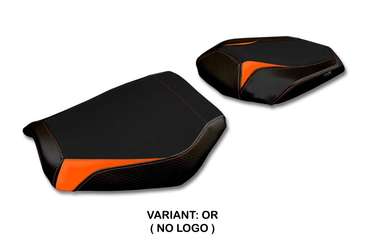 TPZ Kalix orange Saddle covering KTM SuperDuke 1390R / EVO 2024-2025