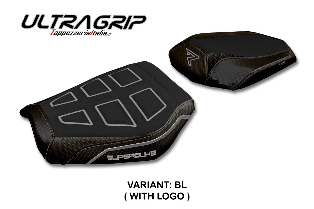 TPZ Kalix Ultragrip black Saddle covering Logo KTM SuperDuke 1390R / EVO 2024-2025