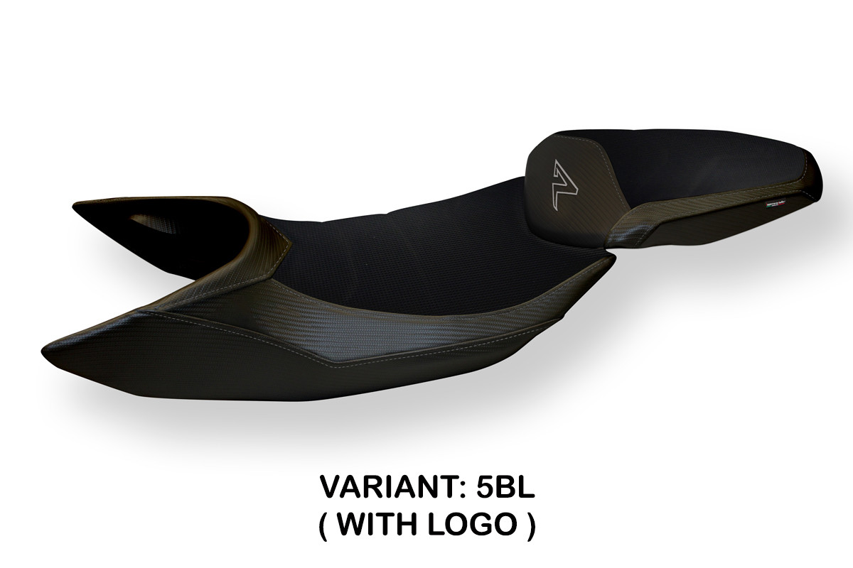 Rivestimento sella TPZ Darius 3 Logo nero KTM SuperDuke 1290R 2014-2019