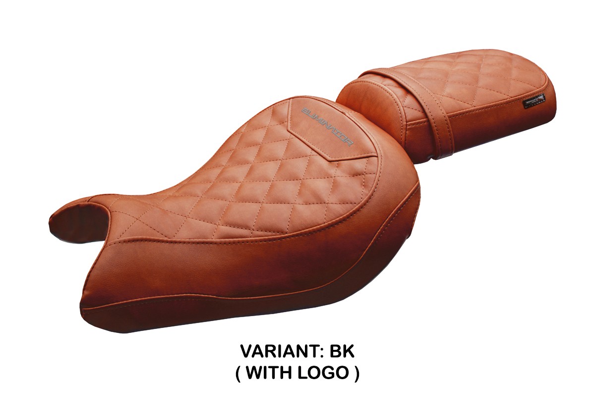 Rivestimento sella TPZ Mutsu Logo mattone Kawasaki Eliminator 500 2024-2025