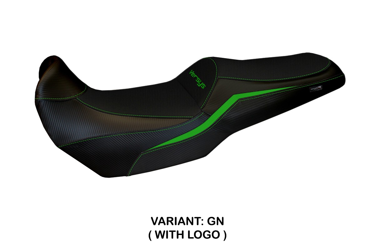 Rivestimento sella TPZ Sakata Logo verde Kawasaki Versys 1100 2025