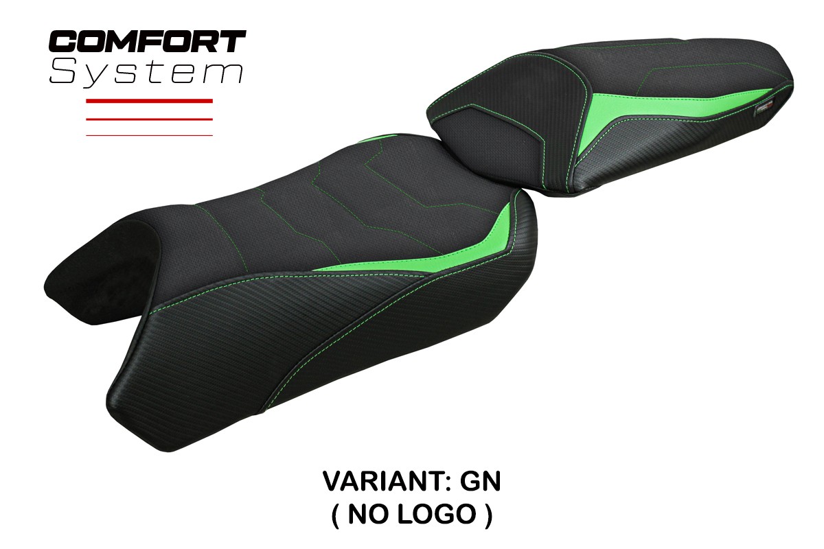 Rivestimento sella TPZ Geisha Comfort verde Kawasaki Ninja 1100SX 2025