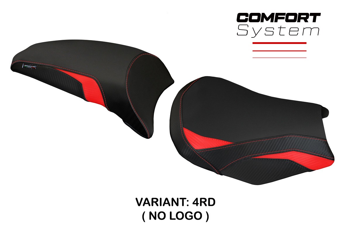 Rivestimento sella TPZ Vergato 1 Comfort rosso Kawasaki Z650 2017-2025