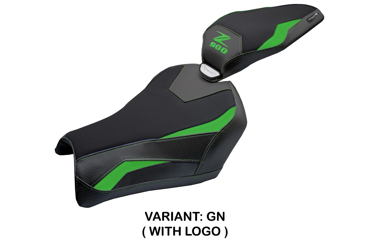 Rivestimento sella TPZ Uchiko Logo verde Kawasaki Z900 2025