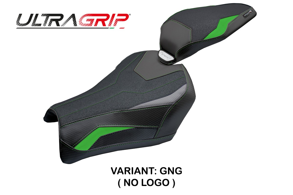 Rivestimento sella TPZ Uchiko Ultragrip Verde-Grigio Kawasaki Z900 2025