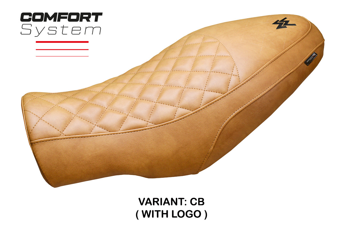 TPZ Alanya vintage Comfort camel Saddle covering Logo Moto Morini Seiemmezzo 2022-2025