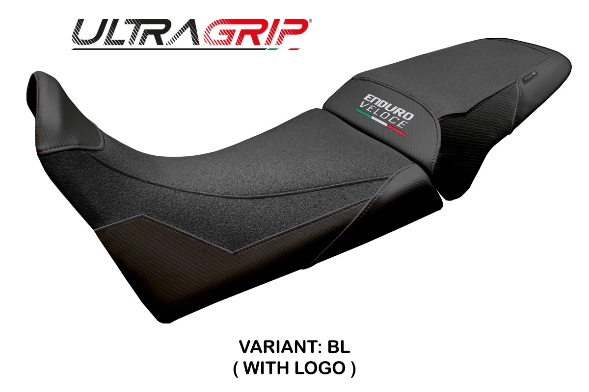 TPZ Hajek Ultragrip black Saddle covering Logo Mv Agusta Enduro Veloce 2024-2025