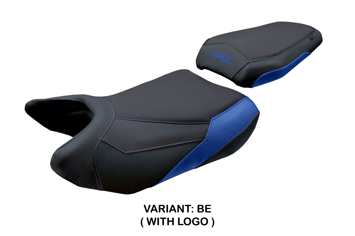 Rivestimento sella TPZ Wuhai Logo blu Qj Motor SRT800X/S/SX 2023-2025