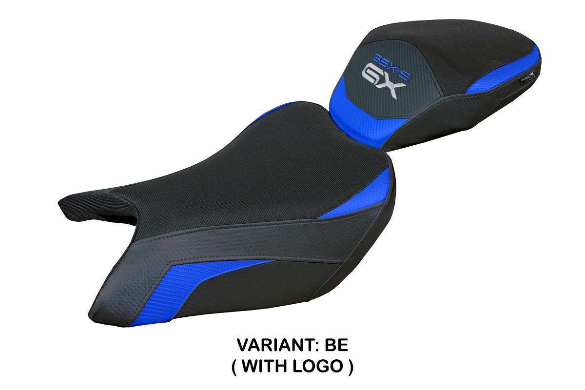 TPZ Bahrein blue Saddle covering Logo Suzuki GSXS1000GX 2024-2025