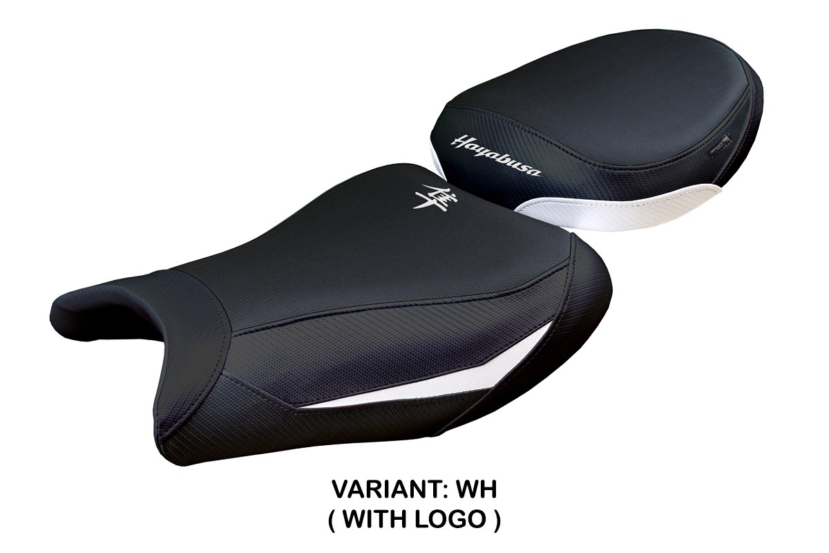 Rivestimento sella TPZ Denia Logo bianco Suzuki GSXR1300 Hayabusa 2021-2025