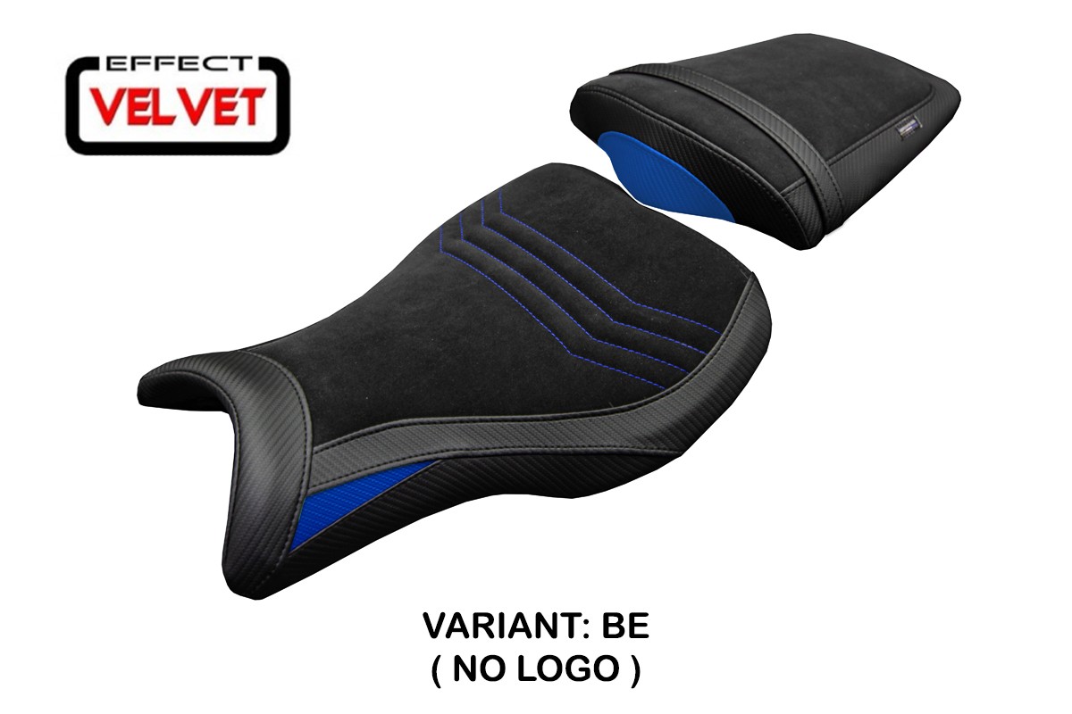 Rivestimento sella TPZ Ripley Velvet blu Triumph Daytona 675R 2006-2012