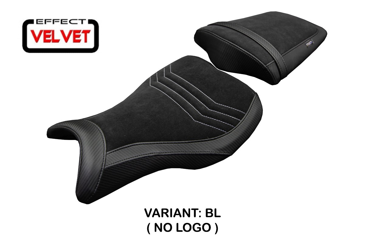 Rivestimento sella TPZ Ripley Velvet nero Triumph Daytona 675R 2006-2012