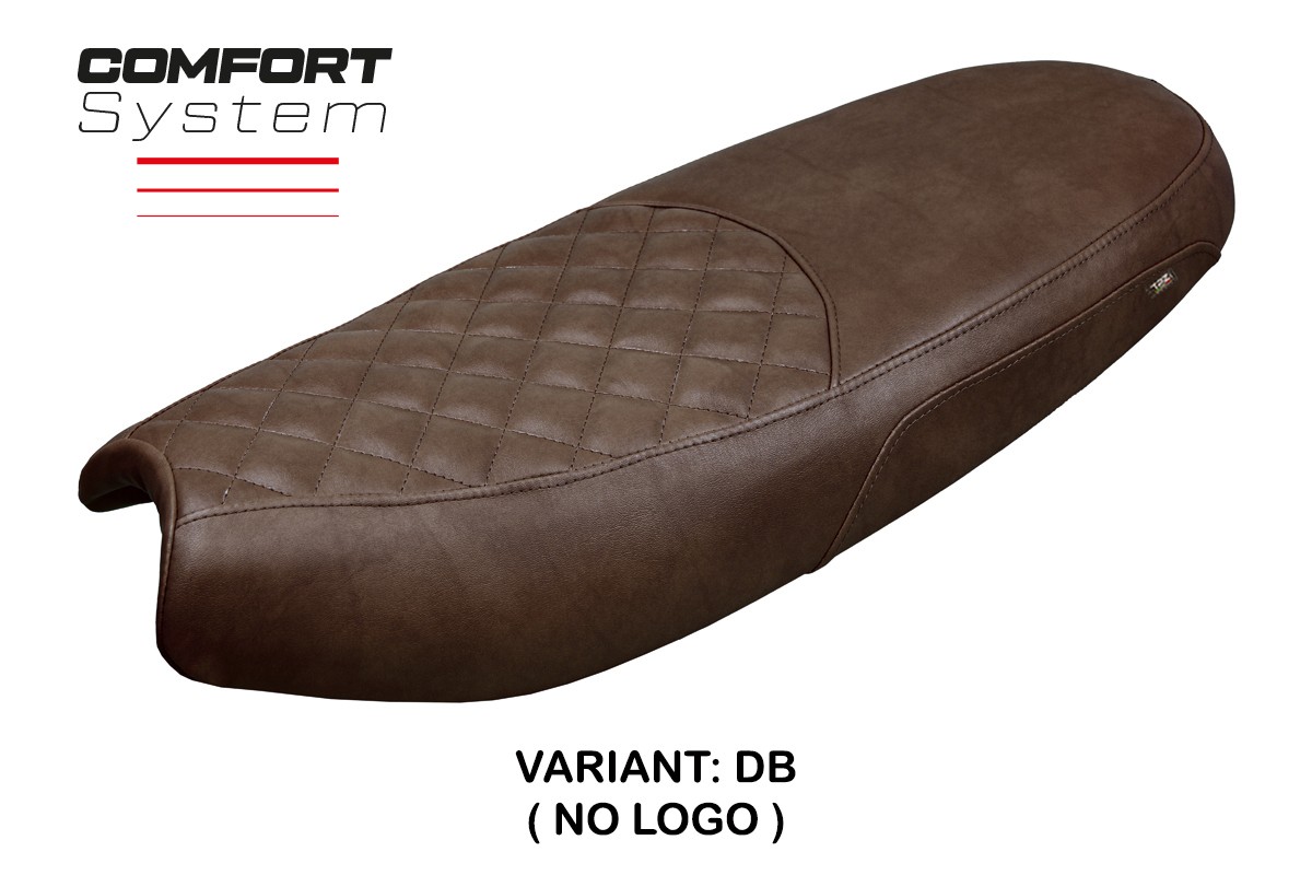 Rivestimento sella TPZ Watford Comfort testa di moro Triumph Scrambler 1200 2019-2025