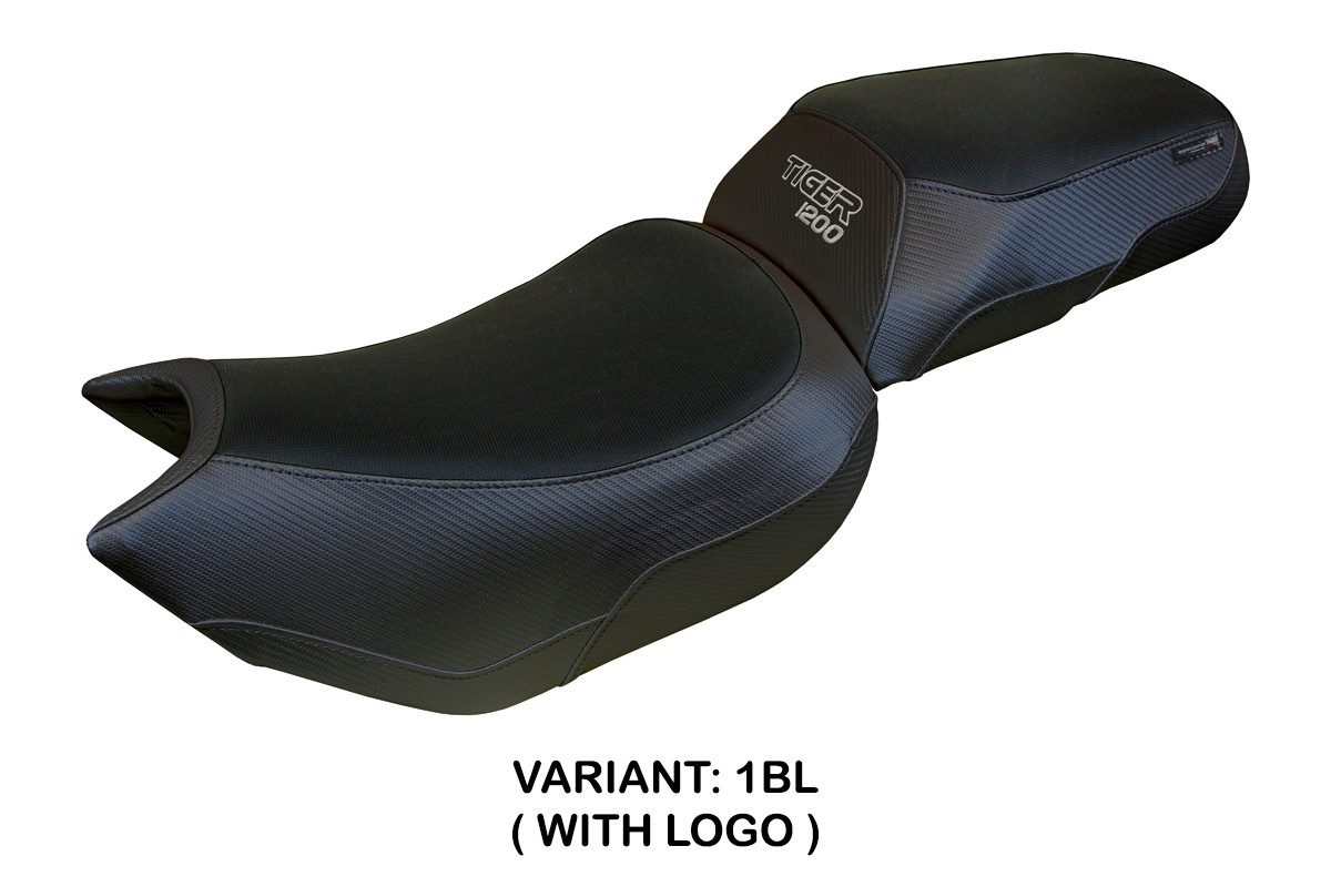 Rivestimento sella TPZ Wales Logo nero Triumph Tiger 1200 2022-2025