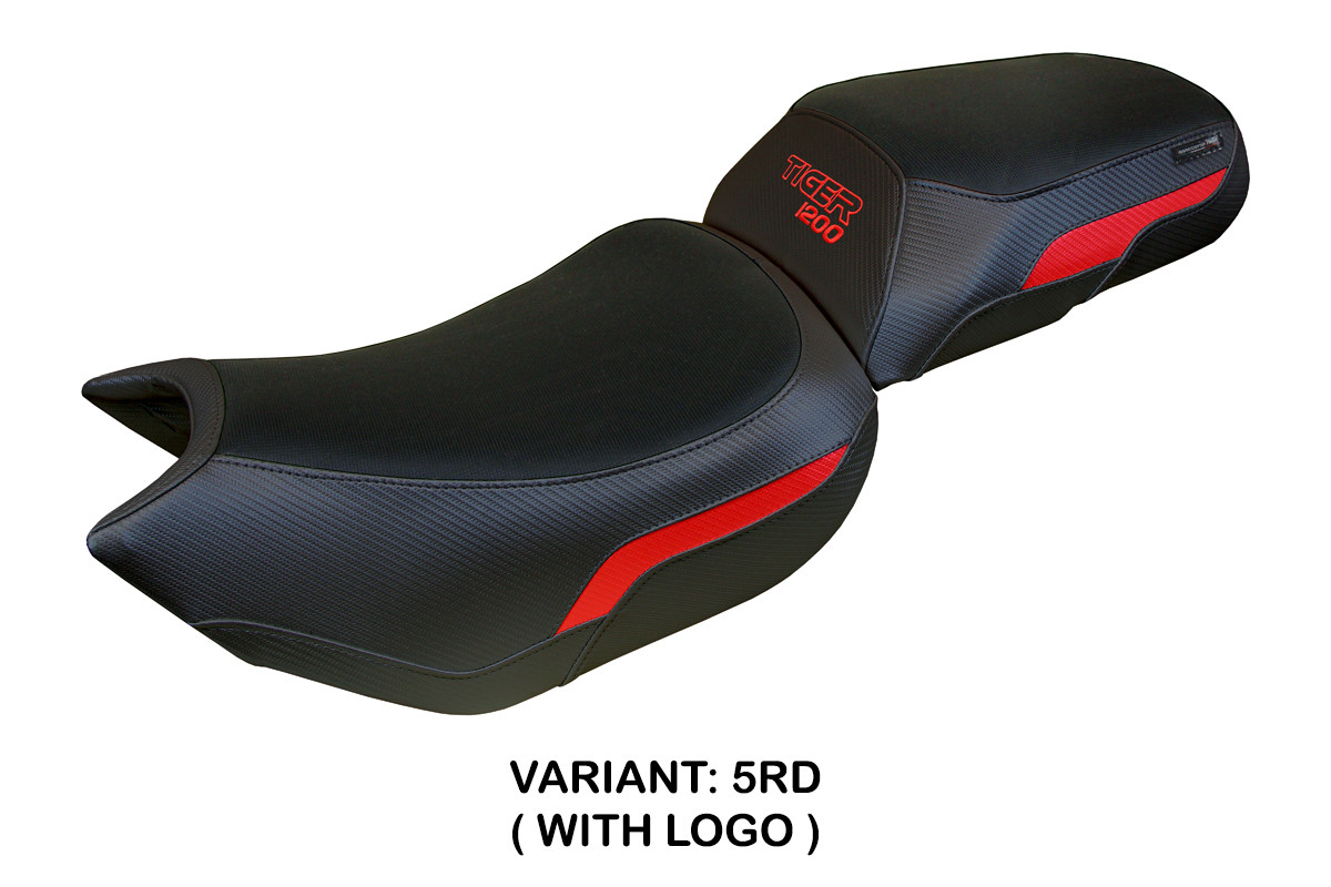 Rivestimento sella TPZ Wales Logo rosso Triumph Tiger 1200 2022-2025