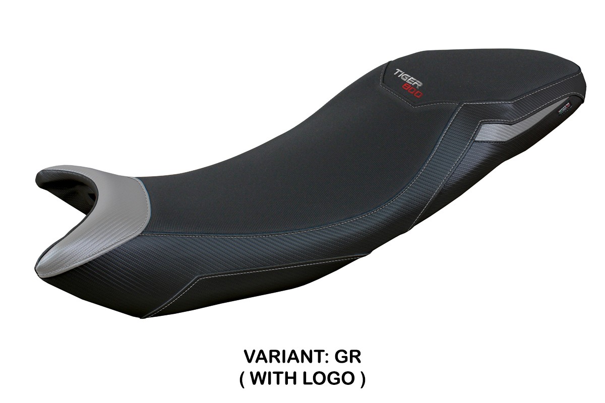 Rivestimento sella TPZ Titty Logo grigio Triumph Tiger Sport 800 2025