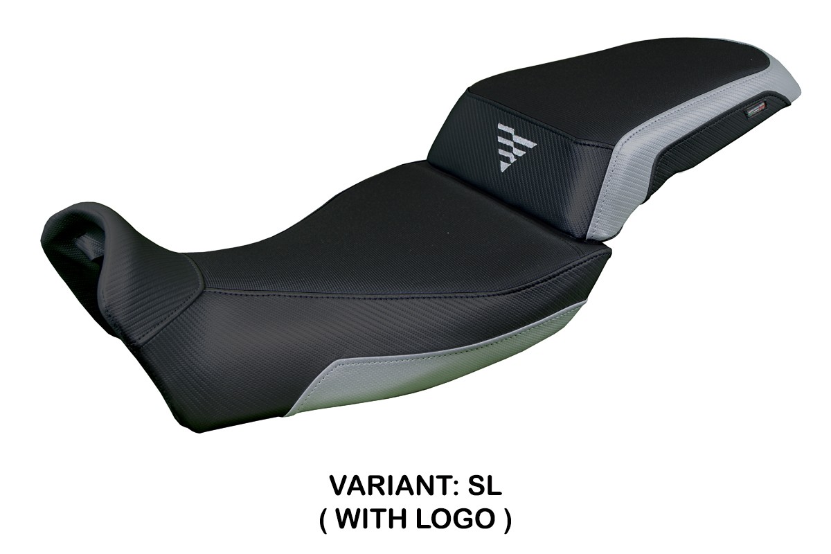 Rivestimento sella TPZ Xian Logo argento Voge Valico 625DSX 2025