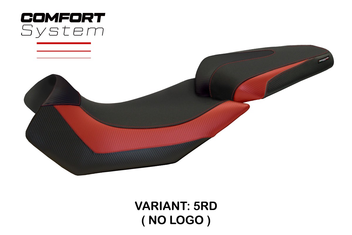 Rivestimento sella TPZ Nuoro 2 Comfort rosso Aprilia Caponord 1200 2013-2017