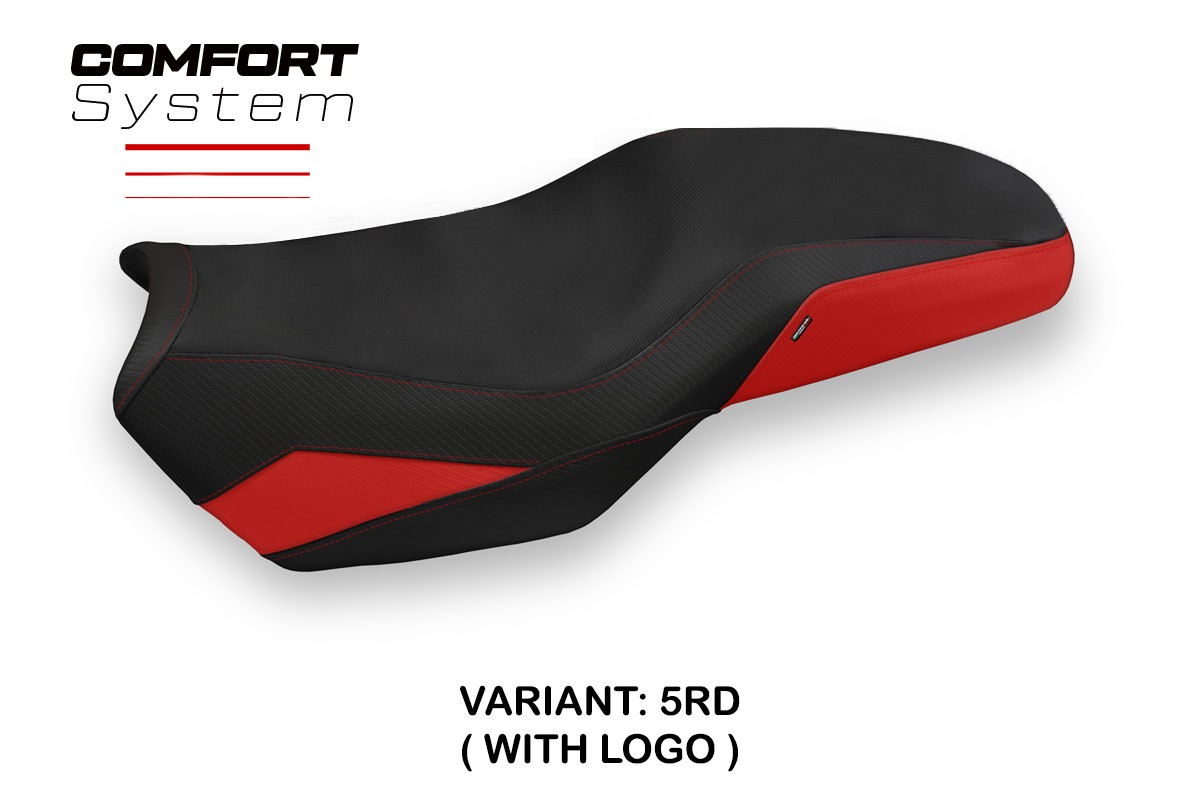 Rivestimento sella TPZ Panama 3 Comfort rosso BMW F750GS/F800GS/F850GS 2018-2025